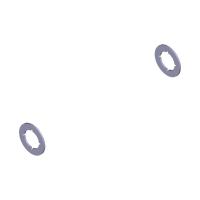 Шайба ЯМЗ-236 КПП упорная шестерни 2-й передачи АВТОДИЗЕЛЬ