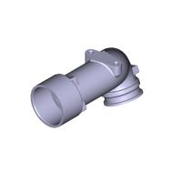 536.1115283-10 Патрубок задний