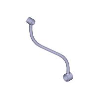 236НЕ2-1022826-40 Трубка топливная от ТНВД к электромагнитному клапану