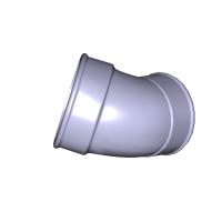 ПАТРУБОК ПЕРЕХОДНОЙ ЛЕВЫЙ (ЯМЗ)