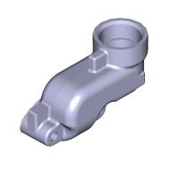 5340.1213053 Патрубок отводящий охлаждающей жидкости