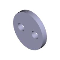 Шайба ЯМЗ-236,238 упорная подшипника вала промежуточного АВТОДИЗЕЛЬ