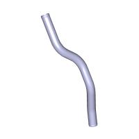 Труба ЯМЗ-240 перепускная водяного насоса АВТОДИЗЕЛЬ