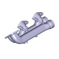 8401.1008029-10 КОЛЛЕКТОР ВЫПУСКНОЙ ЗАДНИЙ