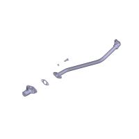 ТРУБА ОСНОВНОЙ СЕКЦИИ МАСЛЯНОГО НАСОСА ОТВОДЯЩАЯ С ФЛАНЦЕМ (ЯМЗ)