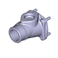 240Б-1303182 Коробка водяная левая