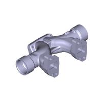 536.1008024 Коллектор выпускной средний