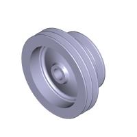 Шкив ЯМЗ-236НЕ привода вентилятора 3-х ручьевой (ЛИАЗ,Волжанин) АВТОДИЗЕЛЬ