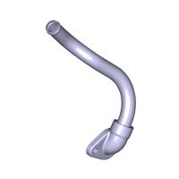 Труба ЯМЗ слива масла НИЖНЯЯ к блоку цилиндров АВТОДИЗЕЛЬ