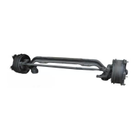 Ось КАМАЗ передняя с тормозами в сборе (ОАО КАМАЗ)