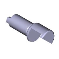 236-1110136-Б Ось кулисы