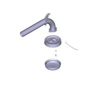 ЧР-9798-12 Трубка всасывающая масляного насоса