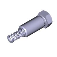 807.1110488-02 Корпус с буферной пружиной