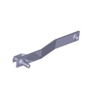 807.1110454-02 Тяга рейки с планкой пружинной и щитком