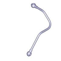 536.1118220 Трубка подвода масла к турбокомпрессору