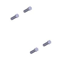 Болт М10х1.5х40 крепления сильфона ЯМЗ, генератора