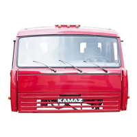 Кабина КАМАЗ-54105 в сборе (со спальным местом, высокая крыша) (ОАО КАМАЗ)