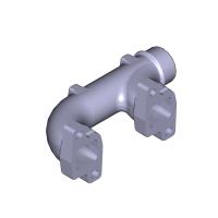 536.1008022 Коллектор выпускной передний