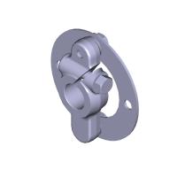 7511.1029262 Фланец полумуфты ведущей с пластинами