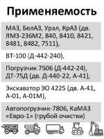 Элемент фильтрующий очистки масла